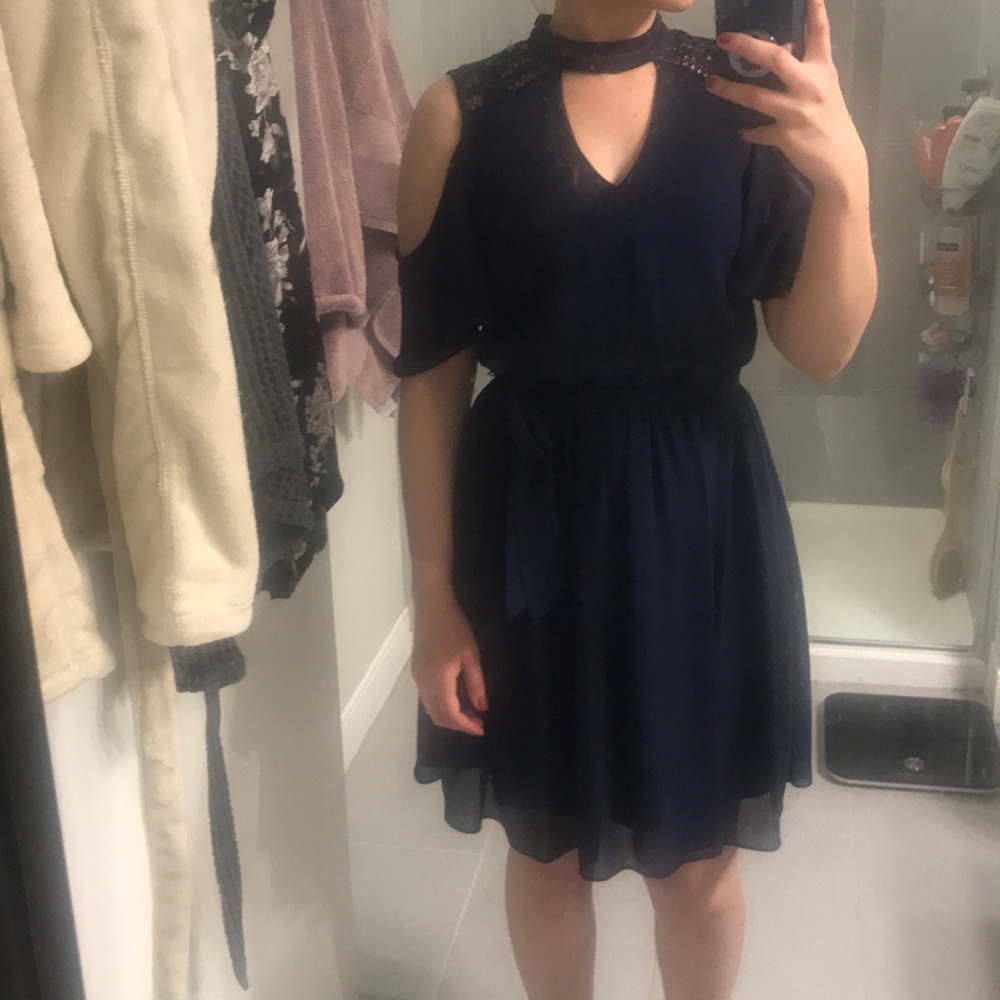 BCX Navy Blue Dress